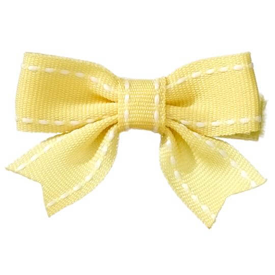 No Slippy Hair Clippy Stitched 2" Bows