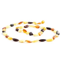 Baltic Amber Necklaces, Polished 14-15" inches