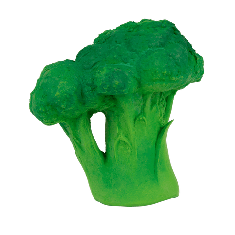 Broccoli Rubber Teether & Bath Toy