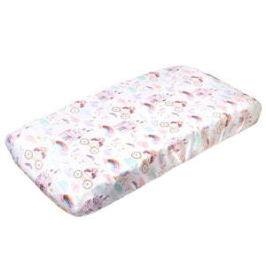 Copper Pearl Diaper Changing Pad Covers - Enchanted