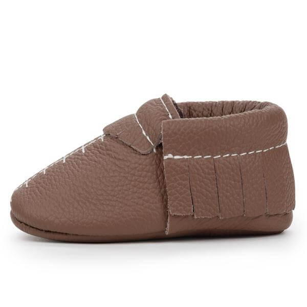 Bird Rock Baby Moccasins Football - Main Image